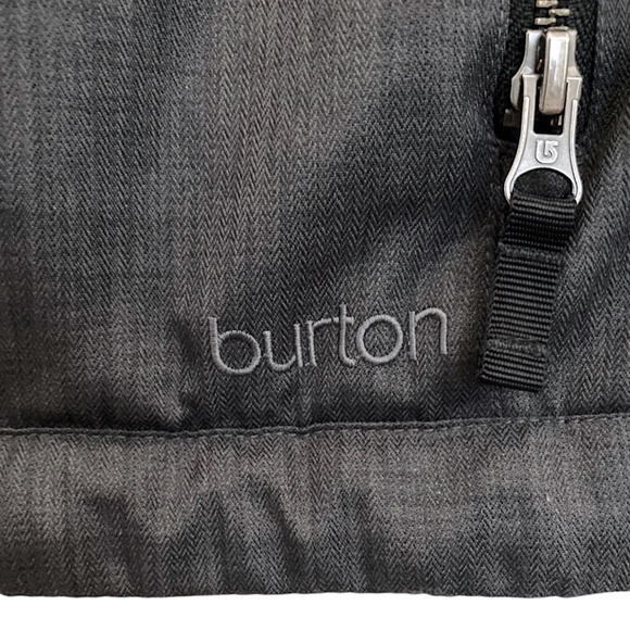 BURTON DryRide Da Nang Hooded Performance Ski Snowboard Jacket Charcoal Gray - Picture 5 of 12